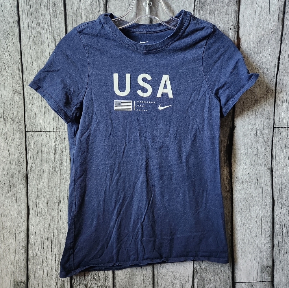 Nike USA Navy Blue Shirt